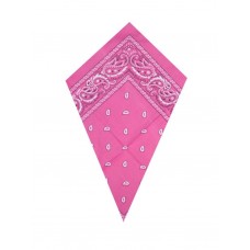 Pink Paisley Bandana Head Scarf