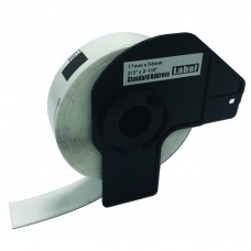 Compatible Brother White Address Labels DK-11204 17mm x 54mm (Pack Of 1)