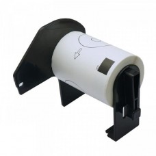 Compatible Brother White Address Labels DK-11207 58mm Round (Pack Of 100)