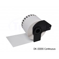 Compatible Brother White Address Labels DK-22205 62mm x 30.48m (Pack Of 20)