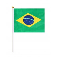 Handheld Desktop Country Flags Brazil (Pack of 1)