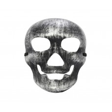 Silver Skull Costume Halloween Mask (HM11)