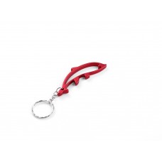 Dolphin Red Bottle Opener Keyring