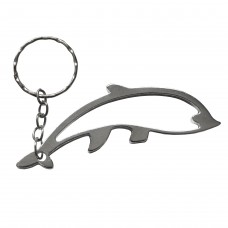 Dolphin Silver Bottle Opener Keyring Dolphin Silver Bottle Opener Keyring
