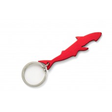 Shark Red Bottle Opener Keyring