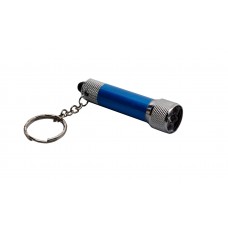 Keyring Torch Flashlight Blue LED Light Keychain