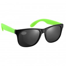 Black and Green Drifter Style Sunglasses UV400 Protection Unisex