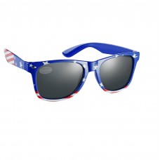 USA Flag Drifter Blue Style Sunglasses UV400 Protection Unisex (Pack of 10)