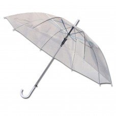 Clear Transparent Unisex Stick Umbrella Brolly Quick Release