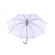 Solid Purple Unisex Stick Umbrella Brolly Quick Release (Pack of 1)