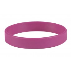Plain Purple Silicone Wristbands (Pack of 1)